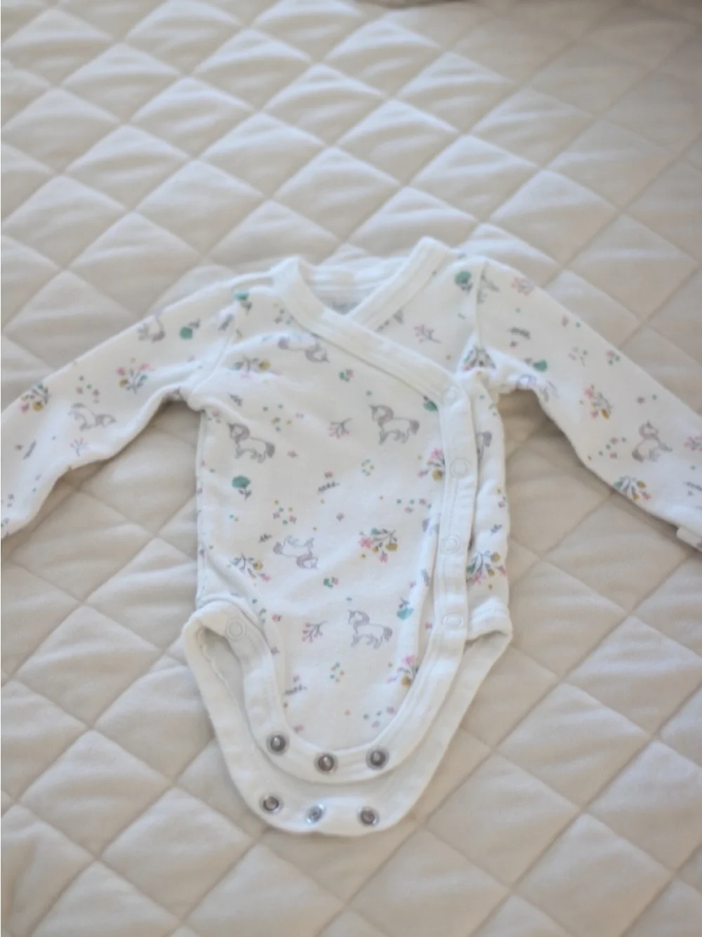 Carter's Mint Green Polka Dot Footed Pants